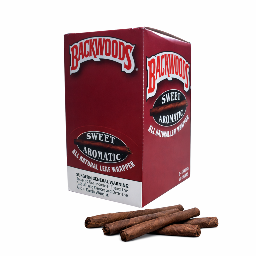 file_00000000422871f887181c772cf3d17d3266905158816548138.png BACKWOODS SWEET AROMATIC BOX X8 - Image 1