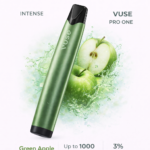 VUSE PRO ONE DEVICE +1000 puffs (GREEN APPLE) 3% NIC