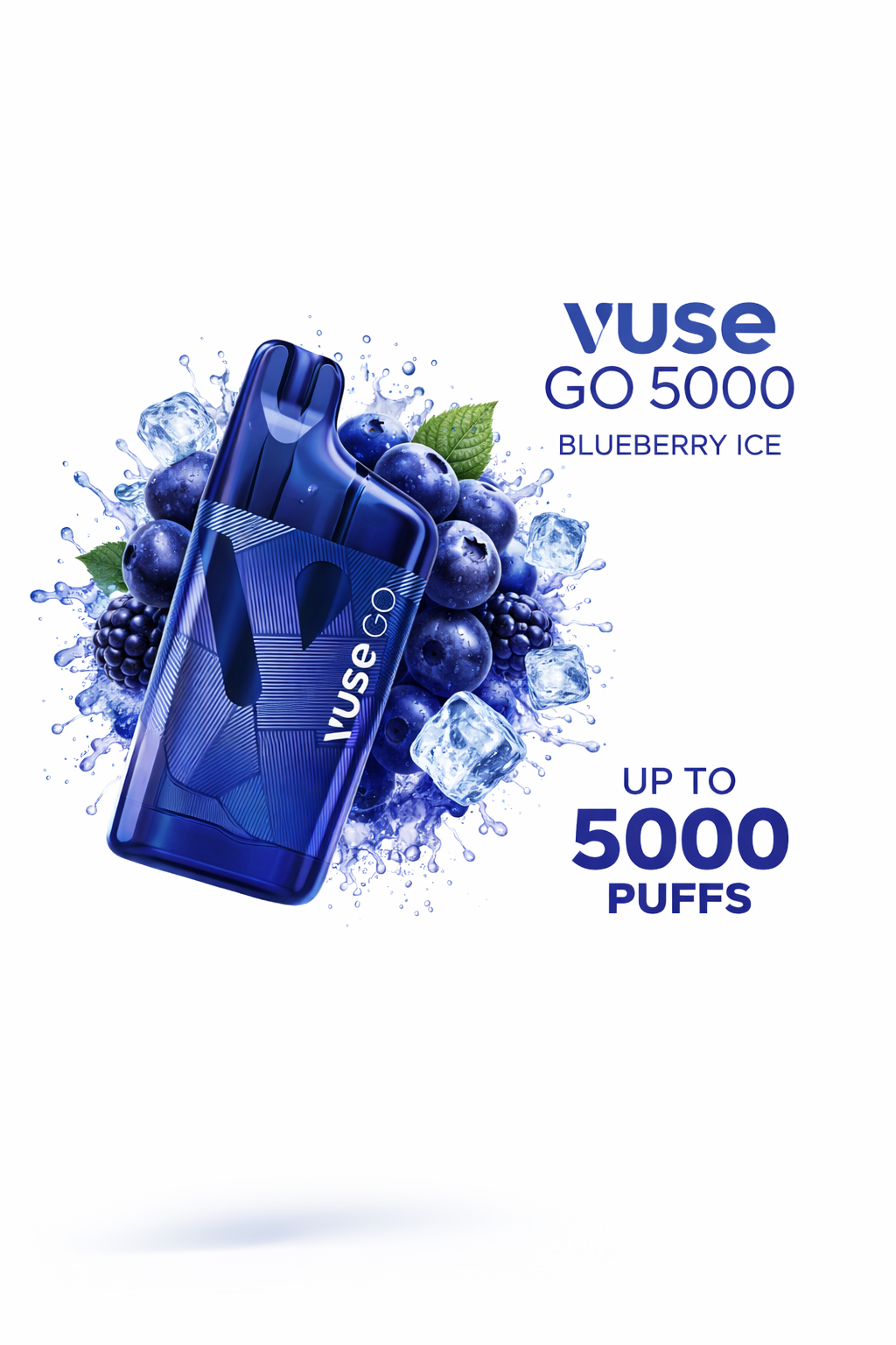 file_000000009718722f9273320bce9e88723641992990594214640.png VUSE GO 5000 (BLUBERRY ICE) - Image 1