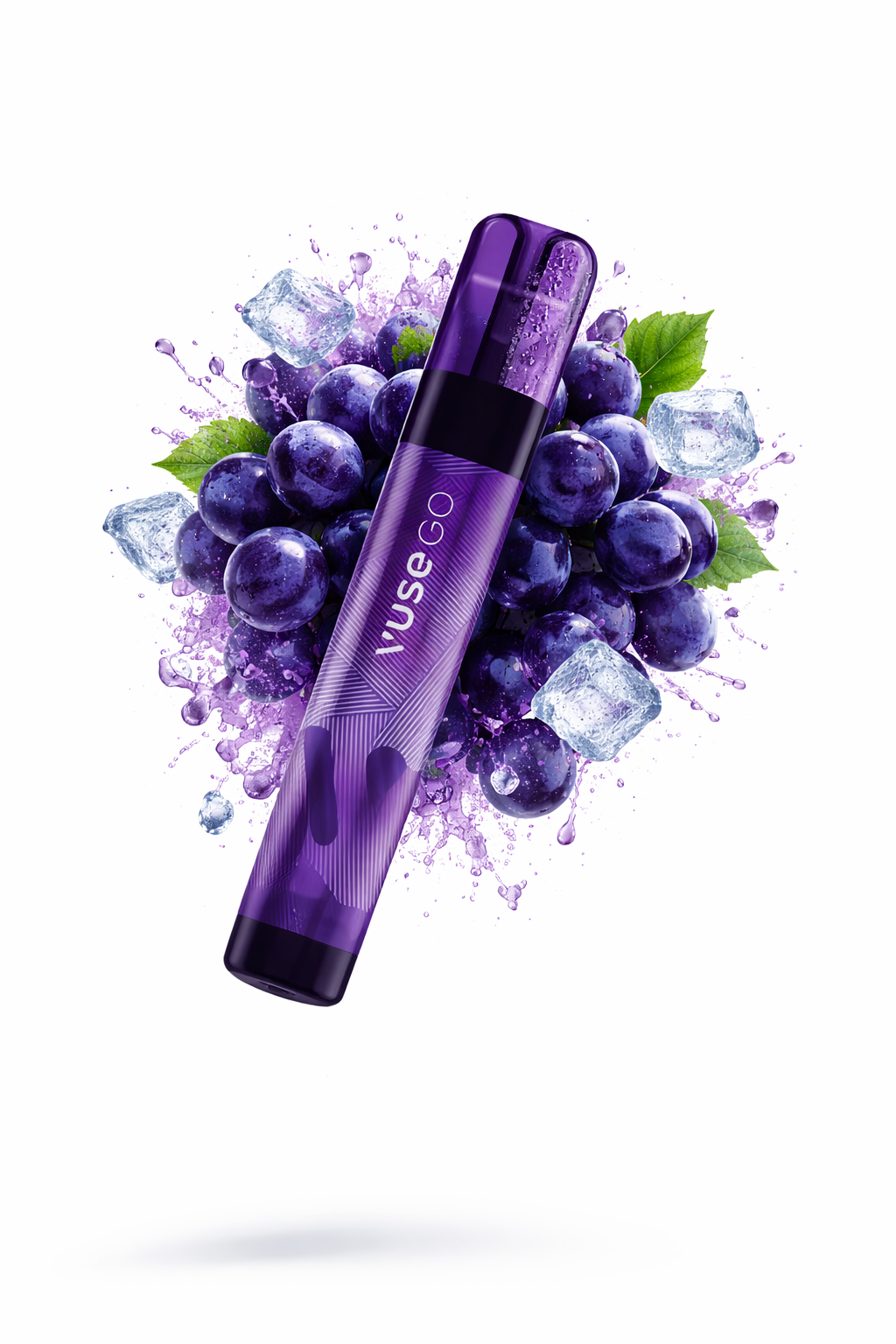 file_00000000cb94722f955f9b7dd3517b646494985028353954868.png VUSE GO 1000 (GRAPE ICE) - Image 1