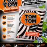 TOM TOM STRONG MENTHOL FLAVOURED CANDY